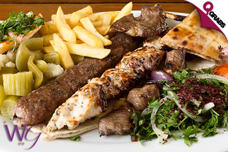 For QR90 Dine on Your Choice of Authentic Lebanese Cuisine from Wafi Gourmet! (QR180 Value)